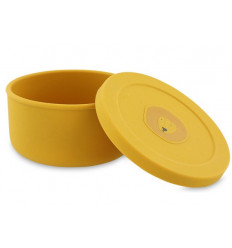 SILICONE SNACK POT WITH LID-MR LION 25