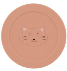 SILICONE SNACK POT WITH LID-MRS CAT 25