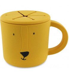SILICONE SNACK CUP-MR LION 25