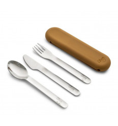 SS CUTLERY SET CARAMEL 23