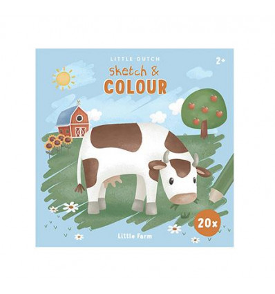 COLOTING BOOK LITTLE FARM 24