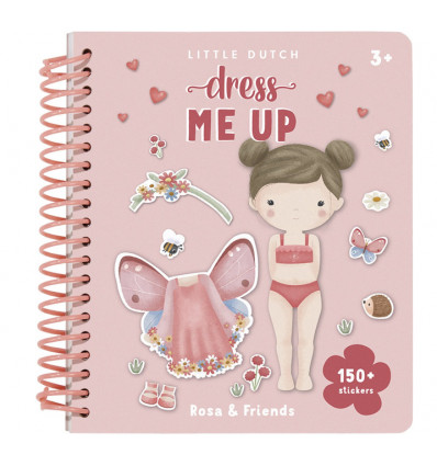DRESS ME UP BOOK ROSA & FRIENDS