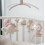 MUZIEKMOBIEL ANIMALS OUD ROZE/W LINEN 24