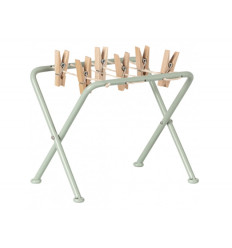 MINIATURE DRYING RACK W. PEGS 23