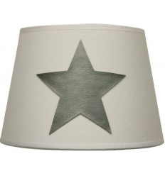 SCHEMERLAMPENKAP WHITE STAR 6
