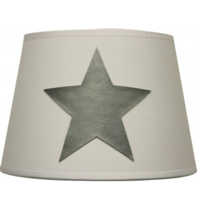 SCHEMERLAMPENKAP WHITE STAR 6