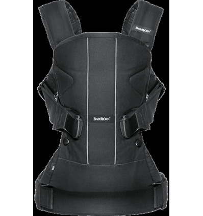 BABY CARRIER ONE BLACK COTTON MIX 8