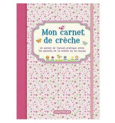 MON CARNET DE CRECHE ROSE 20
