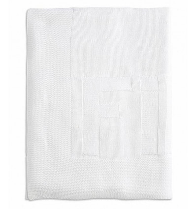 BLANKET KNITWEAR LIAM CRYSTAL WHITE 232