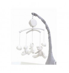 MUSICAL MOBILE OSCAR ENDLESS GREY 24