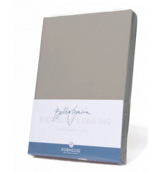 DRAP HOUSSE 1 PERS. GRIS 5