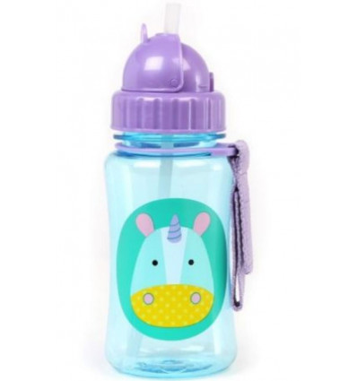 ZOO STRAW BOTTLE UNICORN 22