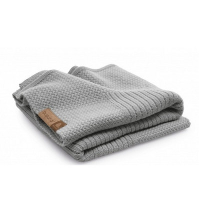 SOFT WOOL BLANKET LIGHT GREY MELANGE 23