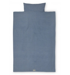 JUNIOR BEDDING SASHIKO BLUE GOTS 6