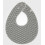 TEETHING BIB BLUE WAVE GOTS 6
