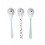 DOTS SPOON SET OF 3 PCS BLUE 21