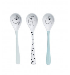 DOTS SPOON SET OF 3 PCS BLUE 21