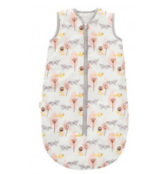 FRESK SLAAPZAK GEVOERD FOX PINK 6-12M 5