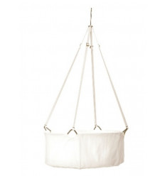 CLASSIC CRADLE INCL. MATTRESS WHITE 22