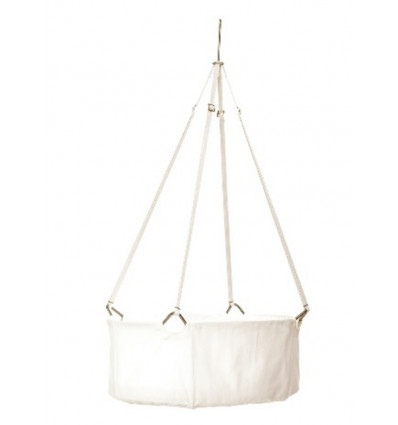 CLASSIC CRADLE INCL. MATTRESS WHITE 22