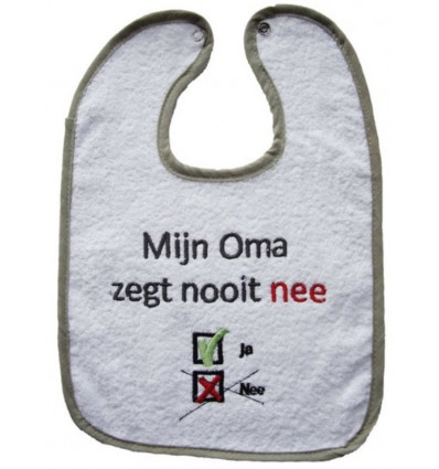 TEKSTSLAB MIJN OMA ZEGT NOOIT NEE 6