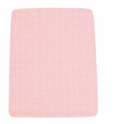 DRAP HOUSSE MOUSSELINE ROSE PARC 7