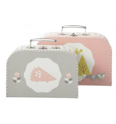 SUITCASE SET 2 PCS. FOX MELLOW ROSE 92