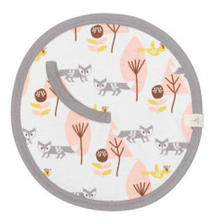 SPEENDOEKJE FOX PINK 20