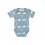 ROMPER KORTEMOUW WHALE BLUE FOG 3-6M 20