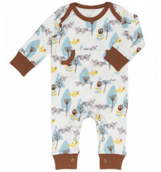 PYJAMA ZONDER VOET FOX BLUE SIZE 3-6M 20