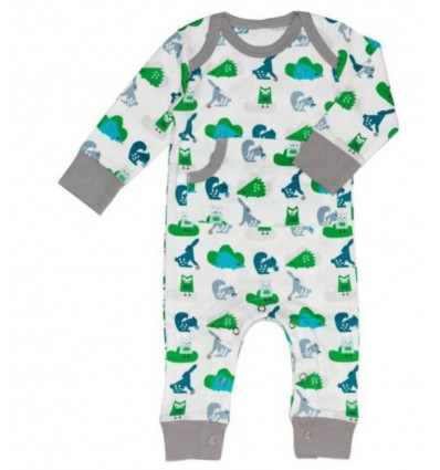 PYJAMA ZONDER VOET EKHORN GREEN SIZE: