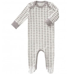 PYJAMAMET VOET LEAVES GREY SIZE 3-6M 20