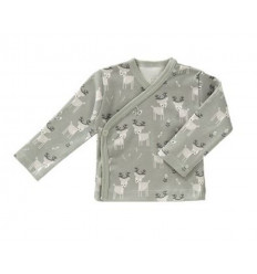 WIKKELVESTJE DEER FOREST GREEN SIZE 0-3