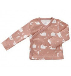 WIKKELVESTJE WHALEMELLOW ROSE 3-6M 20