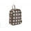 KUK RUGZAK DOTS CHOCOLATE 0