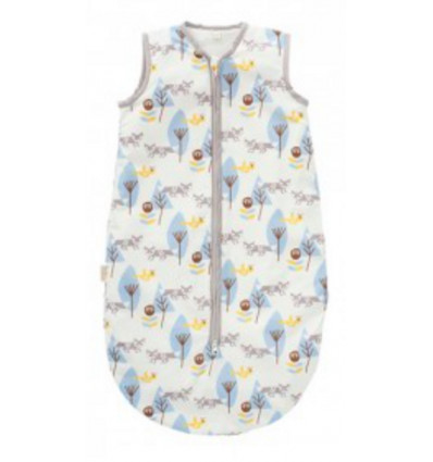 SLAAPZAK GEVOERD FOX BLUE SIZE: 0-6 M 6
