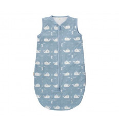 SLAAPZAK GEVOERD WHALE BLUE FOG SIZE: 0-
