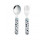 DOTS SPOON & FORK SET BLUE 9