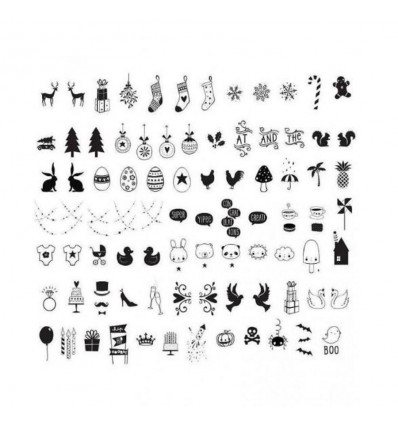 LIGHTBOX SYMBOL SET - CELEBRATIONS 6