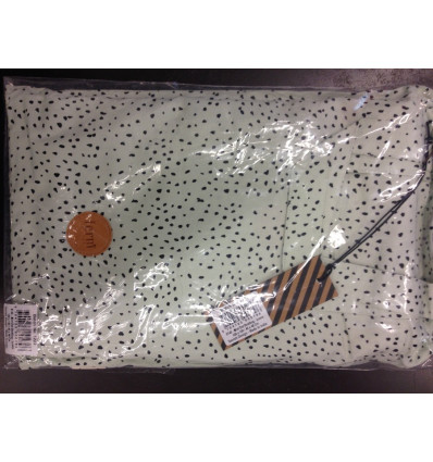 MINT DOT BEDDING JUNIOR 6
