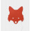 FOX LAMP RED ORANGE 6