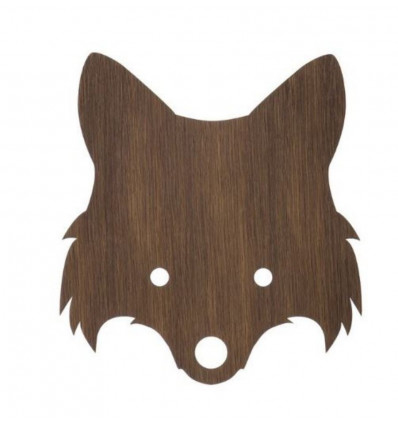 FOX LAMP SMOKED OAK 6