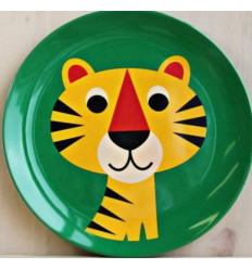 TIGER MELAMINE PLATE 6