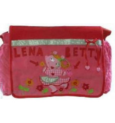 GIRL DIAPER BAG LENA AND BETTY PINK 0