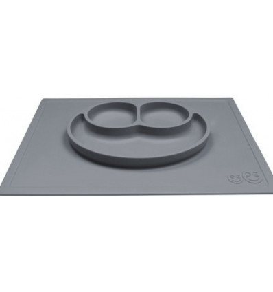 HAPPY MAT ALL IN ONE MAT&PLATE GREY 6