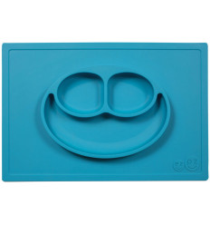 HAPPY MAT ALL IN ONE MAT&PLATE BLUE 6