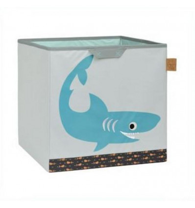 4KIDS TOY CUBE STORAGE SHARK OCEAN 8