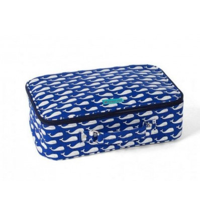 SUITCASE SMALL WHALES BLUE 6
