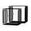 WIRE SQUARE 2 PCS. BLACK 20