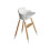 BABY BABY CHAIR CLEAR LACQ. W. PLASTIC